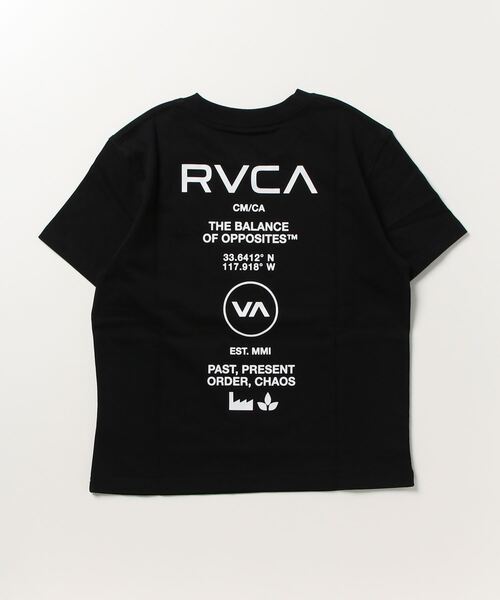 RVCA(ルーカ)の「【ムラサキスポーツ限定】RVCA/ルーカ SOUVENIR SHORT SLEEV BD043-P20(Tシャツ/カットソー・レディース・ピンク/ホワイト×ブラック/ブラック×ブラック・L/M/S)」の3枚目の写真