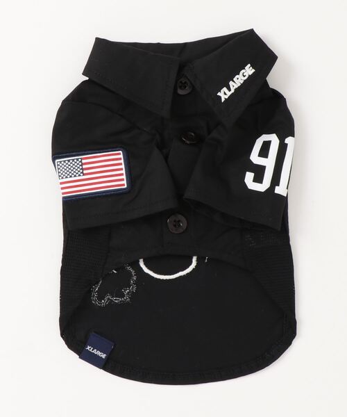 XLARGE(エクストララージ)の「XLARGE/XLレーベルスーベニアワークシャツ(ペットウェア・メンズ・グレー/ブラック・3L/2L/S/M/XS/L)」の8枚目の写真