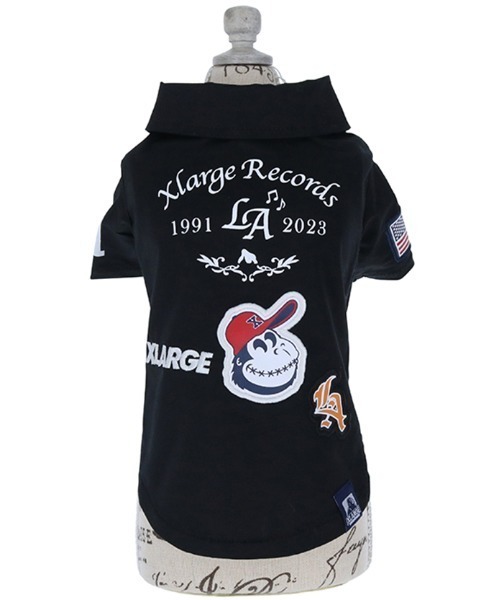 XLARGE(エクストララージ)の「XLARGE/XLレーベルスーベニアワークシャツ(ペットウェア・メンズ・グレー/ブラック・3L/2L/S/M/XS/L)」の9枚目の写真