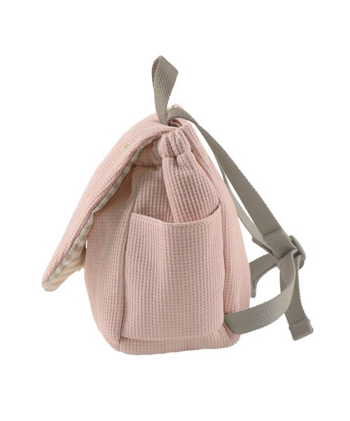 BRANSHES(ブランシェス)の「【ベビー】ベビーワッフルリュック(その他ベビー用品・キッズ・ブラウン/ピンク/アイボリー・FREE)」の16枚目の写真