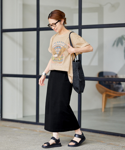 FRAMeWORK（フレームワーク）の「≪追加≫ベア天竺タイトスカート