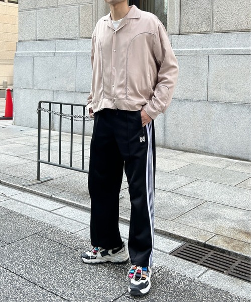 CPCM(シーピーシーエム)の「配色パイピングギャバジャケット(テーラードジャケット・メンズ・ベージュ/ブラック・MEDIUM/LARGE)」の16枚目の写真