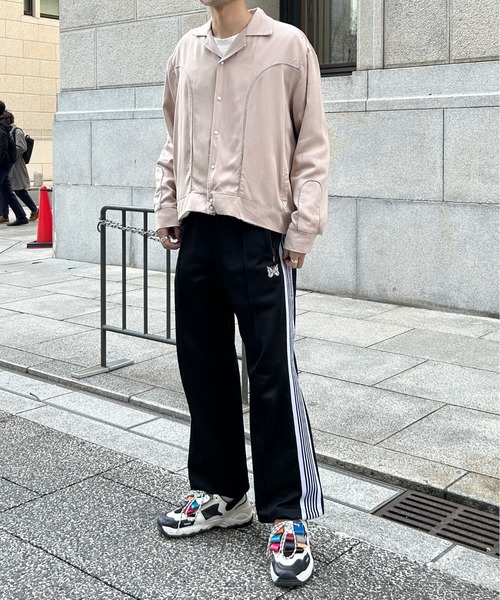 CPCM(シーピーシーエム)の「配色パイピングギャバジャケット(テーラードジャケット・メンズ・ベージュ/ブラック・MEDIUM/LARGE)」の17枚目の写真