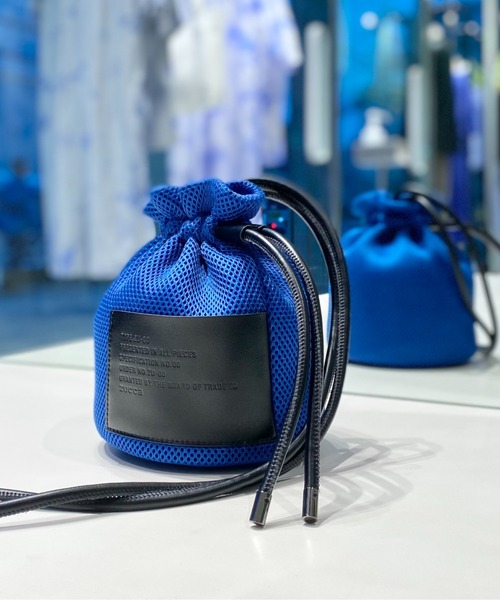 ZUCCa（ズッカ）の「メッシュBAG/バッグ（ショルダーバッグ・レディース・ホワイト/ブルー/グリーン/ブラック・FREE）」の4枚目の写真