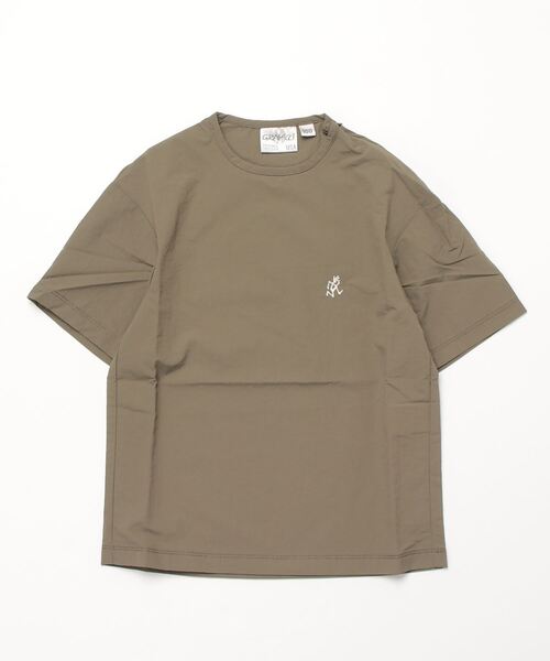 Gramicci(グラミチ)の「GRAMICCI/グラミチ KIDS SHELL CAMP TEE キッズシェルキャンプティー GKJK-21S202(Tシャツ/カットソー・キッズ・マスタード/レンガ/その他7/その他18/オリーブ系/ブラック/タン/その他2・100/110/120/130)」の4枚目の写真
