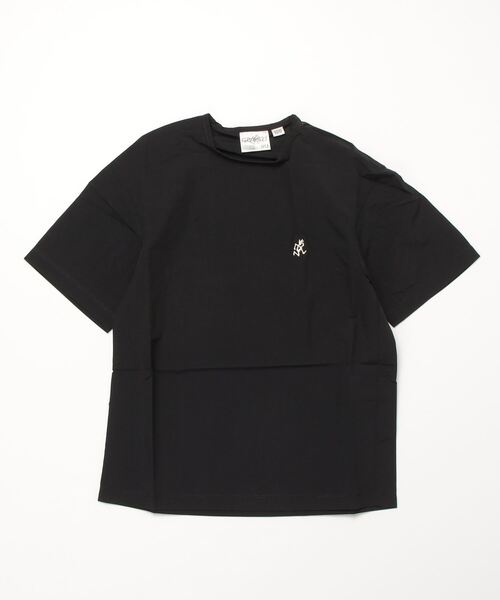 Gramicci(グラミチ)の「GRAMICCI/グラミチ KIDS SHELL CAMP TEE キッズシェルキャンプティー GKJK-21S202(Tシャツ/カットソー・キッズ・マスタード/レンガ/その他7/その他18/オリーブ系/ブラック/タン/その他2・100/110/120/130)」の2枚目の写真