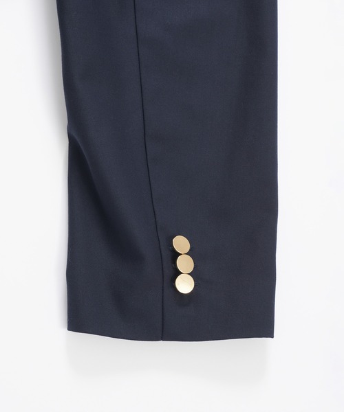 ONCILY（オンシェリー）の「【SET UP可能】DOUBLE TAILORED BLAZER JACKET / ダブルテーラードブレーザージャケット（テーラードジャケット・メンズ・カーキ/ダークブラウン/ネイビー・MEDIUM/LARGE）」の20枚目の写真