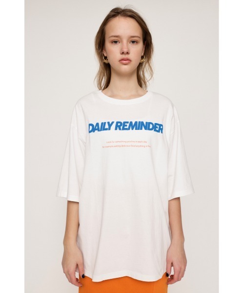 大きいサイズ✰*。ロゴTシャツ SLY（スライ）の「FRONT LOGO BIG T/SH フロントロゴ プリント