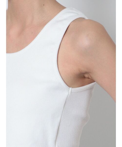 GYDA（ジェイダ）の「GG embroidery テレコタンクトップ（タンクトップ・レディース・ブラック/オフホワイト/グリーン・FREE）」の16枚目の写真