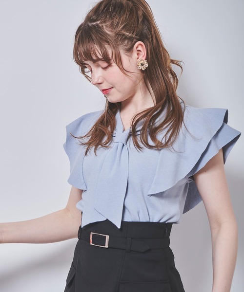 ポリエステルタフタ ショートブルゾン(ジャケット)｜TO BE CHIC