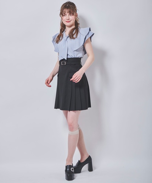 めぐちゃん！ トゥービーシック リモンタタフタ裾フリルブルゾン めぐちゃん！ トゥービーシック リモンタタフタ裾フリルブルゾン