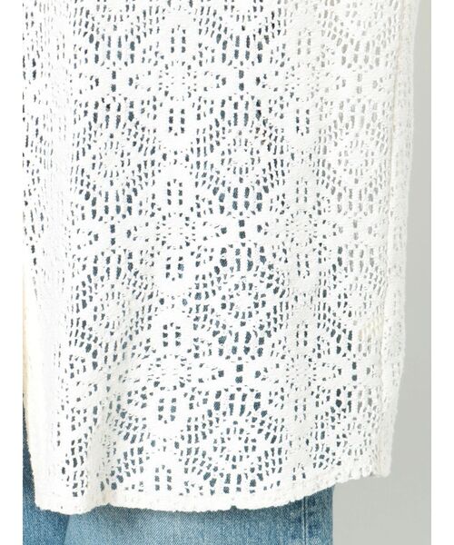 Ungrid(アングリッド)の「レースルーズシャツ(シャツ/ブラウス・レディース・オフホワイト/オレンジ系その他・FREE)」の21枚目の写真