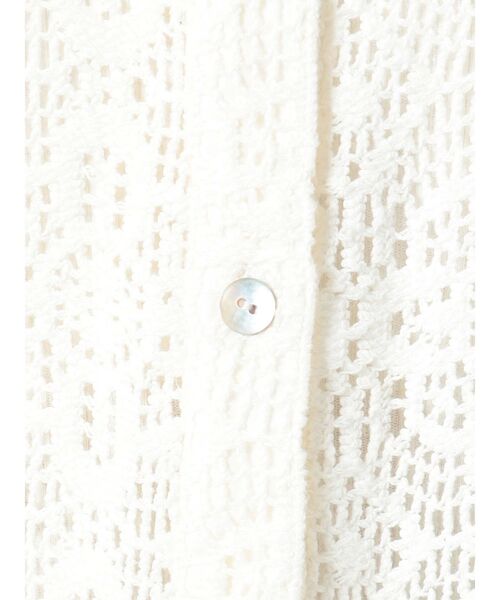 Ungrid(アングリッド)の「レースルーズシャツ(シャツ/ブラウス・レディース・オフホワイト/オレンジ系その他・FREE)」の17枚目の写真