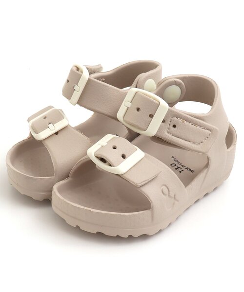 apres les cours（アプレレクール）の「【パステルカラー】EVAサンダル（サンダル・キッズ・ラベンダー/ベージュ/サックスブルー/チャコール/ピンク・13/19/17/18/15 /16/14）」の15枚目の写真