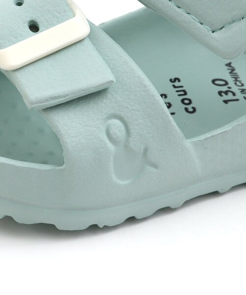 apres les cours（アプレレクール）の「【パステルカラー】EVAサンダル（サンダル・キッズ・ラベンダー/ベージュ/サックスブルー/チャコール/ピンク・13/19/17/18/15 /16/14）」の20枚目の写真