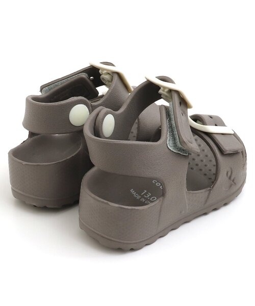 apres les cours（アプレレクール）の「【パステルカラー】EVAサンダル（サンダル・キッズ・ラベンダー/ベージュ/サックスブルー/チャコール/ピンク・13/19/17/18/15 /16/14）」の9枚目の写真