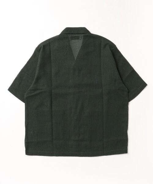 marka（マーカ）の「marka / マーカ：CARDIGAN：M23A-16CS02B[COR]（ポロシャツ・メンズ・グリーン系その他/ホワイト×ブラック・1/2）」の3枚目の写真