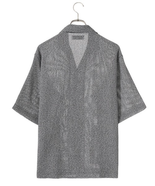 marka（マーカ）の「marka / マーカ：CARDIGAN：M23A-16CS02B[COR]（ポロシャツ・メンズ・グリーン系その他/ホワイト×ブラック・1/2）」の9枚目の写真