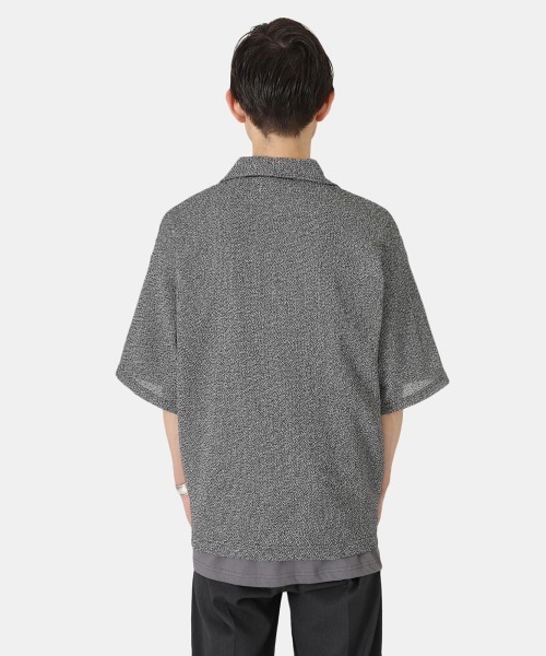 marka（マーカ）の「marka / マーカ：CARDIGAN：M23A-16CS02B[COR]（ポロシャツ・メンズ・グリーン系その他/ホワイト×ブラック・1/2）」の12枚目の写真