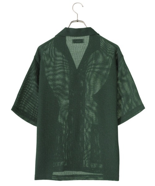 marka（マーカ）の「marka / マーカ：CARDIGAN：M23A-16CS02B[COR]（ポロシャツ・メンズ・グリーン系その他/ホワイト×ブラック・1/2）」の19枚目の写真