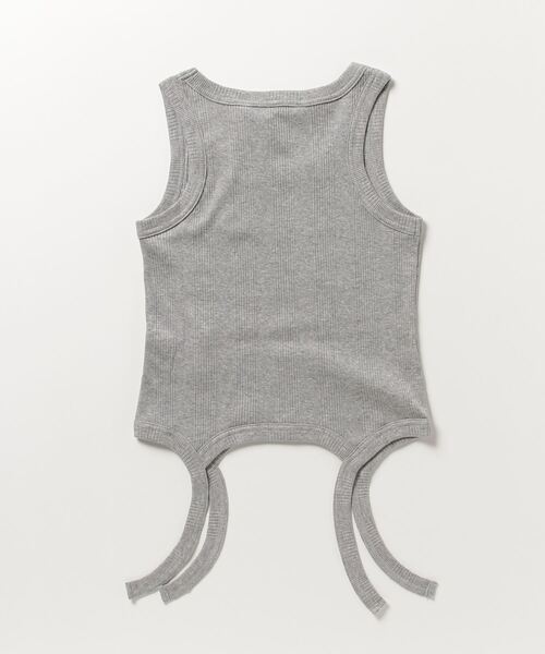 JOHN LAWRENCE SULLIVAN(ジョンローレンスサリバン)の「CUTTING TANK-TOP(Tシャツ/カットソー・レディース・ブラック/グレー/ネイビー・ONE SIZE)」の4枚目の写真