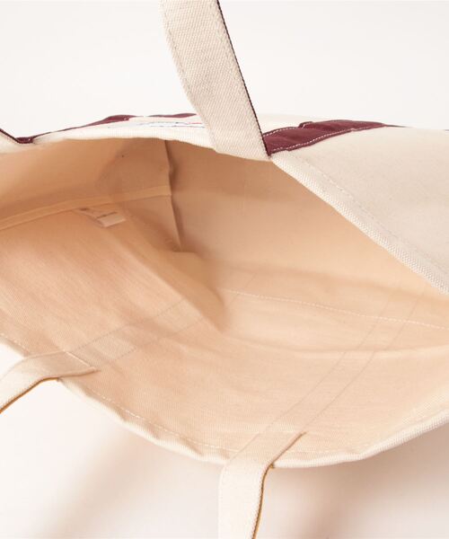 PARROTT CANVAS(パロットキャンバス)の「PARROTT CANVAS/パロットキャンバス GREENVILLE CLASSIC TOTE MEDIUM(トートバッグ・レディース・オリーブ/ネイビー・FREE)」の4枚目の写真
