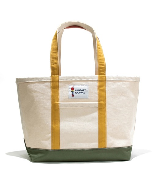PARROTT CANVAS(パロットキャンバス)の「PARROTT CANVAS/パロットキャンバス GREENVILLE CLASSIC TOTE MEDIUM(トートバッグ・レディース・オリーブ/ネイビー・FREE)」の14枚目の写真