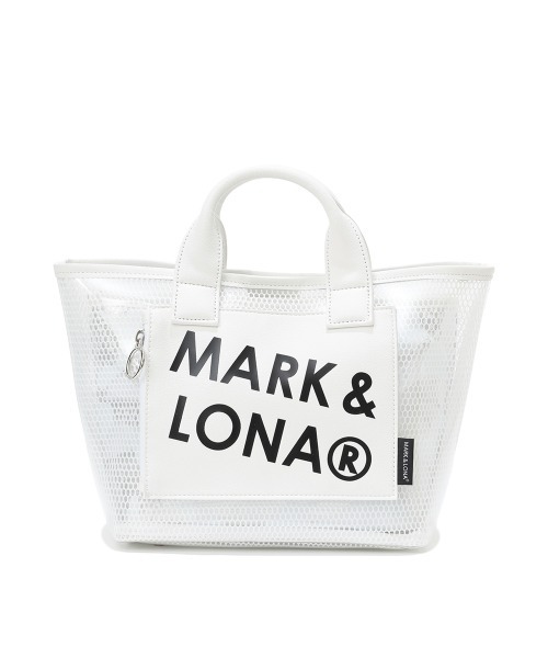 マークアンドロナ　イボミサイン入り　トートバッグ大 MARK & LONA（マークアンドロナ）の「HIve Mini Bag（トートバッグ