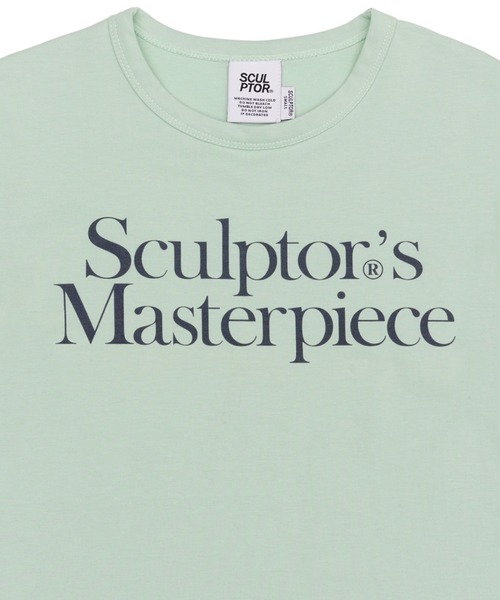 SCULPTOR（スカルプター）の「Masterpiece Crop Tee/マスターピースクロップT（Tシャツ/カットソー・レディース・ライトグリーン/ホワイト/ブラック・MEDIUM/SMALL）」の8枚目の写真