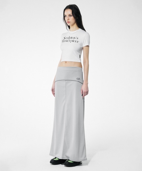 SCULPTOR（スカルプター）の「Masterpiece Crop Tee/マスターピースクロップT（Tシャツ/カットソー・レディース・ライトグリーン/ホワイト/ブラック・MEDIUM/SMALL）」の19枚目の写真