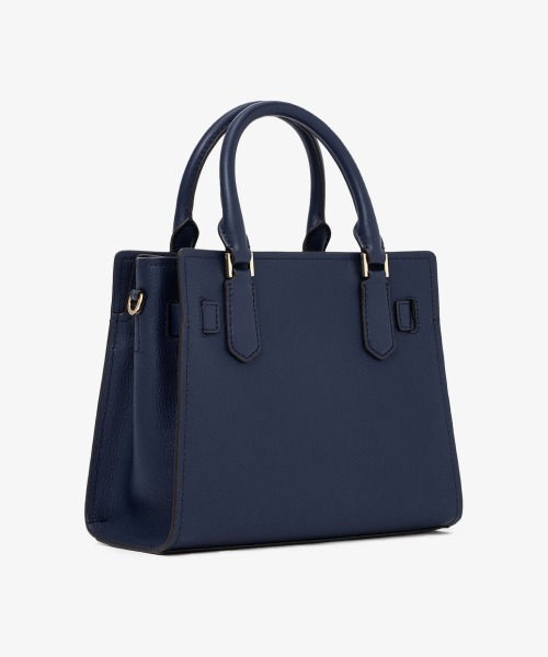 MICHAEL KORS(マイケルコース)の「LANDON サッチェル スモール(ハンドバッグ・レディース・ネイビー・FREE)」の7枚目の写真