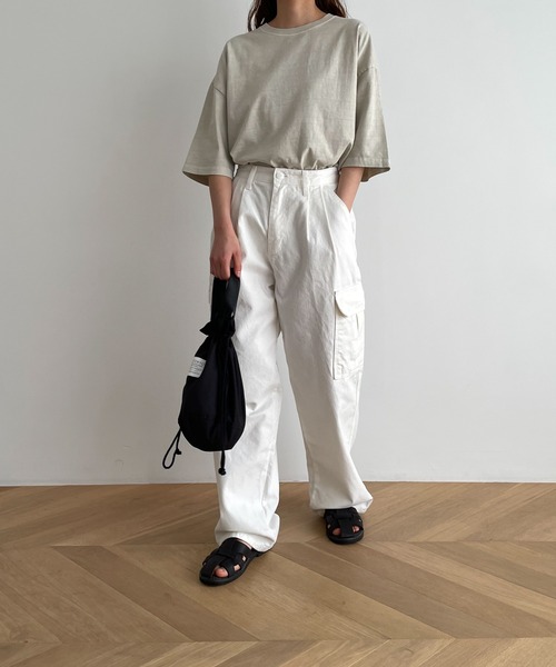 「CANAL JEAN」 「choice_cnl」スウェットカットソー ONE SIZE オレンジ レディース CANAL JEAN 「CANAL JEAN」 スウェットカットソー ONE SIZE