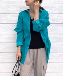 Q | コットンボイルスキッパーシャツ(シャツ/ブラウス)