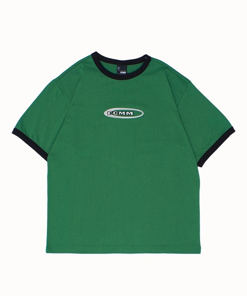 FCMM(エフシーエムエム)の「【日本限定アイテム】RINGER S/S TEE/リンガーショートスリーブT(Tシャツ/カットソー・メンズ・グレー/グリーン/ホワイト・LARGE/MEDIUM)」の3枚目の写真