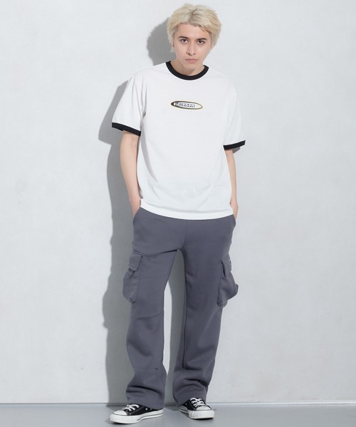 FCMM(エフシーエムエム)の「【日本限定アイテム】RINGER S/S TEE/リンガーショートスリーブT(Tシャツ/カットソー・メンズ・グレー/グリーン/ホワイト・LARGE/MEDIUM)」の13枚目の写真