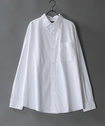 Oversize Drop shoulder broadcloth shirt/オーバーサイズ ドロップショルダー ブロード シャツ