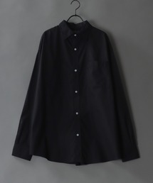 Oversize Drop shoulder broadcloth shirt/オーバーサイズ ドロップショルダー ブロード シャツ