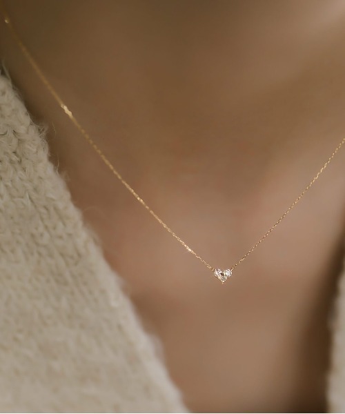 Ops.（オプス）の「ネックレス レディース 18K チェーンネックレス プラチナ ダイヤモンド 【majerta-nk マジェルタ】（ネックレス・レディース・プラチナム/イエローゴールド・ONE SIZE）」の2枚目の写真
