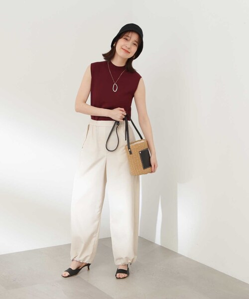 N.（N. Natural Beauty Basic）（エヌエヌナチュラルビューティーベーシック）の「オーバルポイントロングネックレス（ネックレス・レディース・シルバー/ゴールド・FREE）」の14枚目の写真