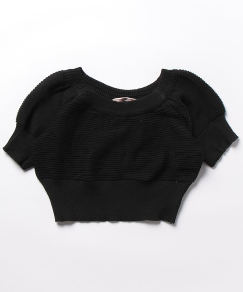 NinaetLina(ニナエリナ)の「オフショルカットソー(Tシャツ/カットソー・レディース・ネイビー/ブラック/ホワイト/グリーン・FREE)」の13枚目の写真