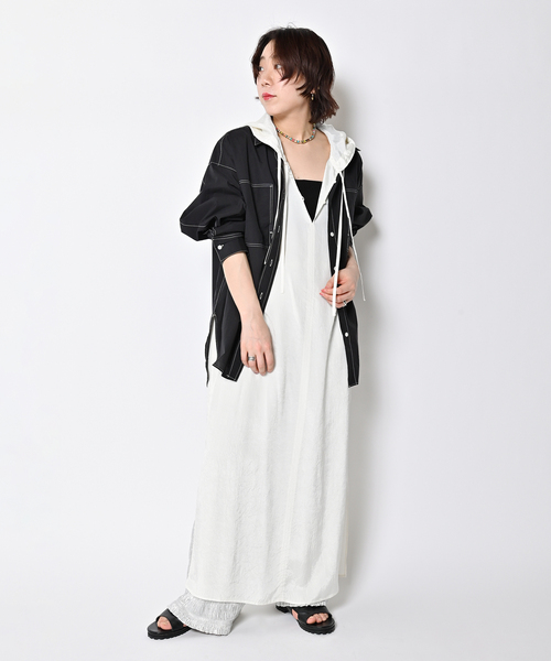 CITYSHOP（シティーショップ）の「VINTAGE HOODIE DRESS：ワンピース 