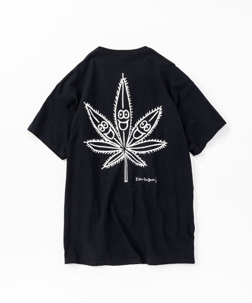 KEN KAGAMI（ケン　カガミ）の「Ken Kagami×MANASTASH/コラボTシャツ/KEN'S TEE HEMP KUN（Tシャツ/カットソー・メンズ・ブラック/ホワイト・L/XL/M）」の2枚目の写真