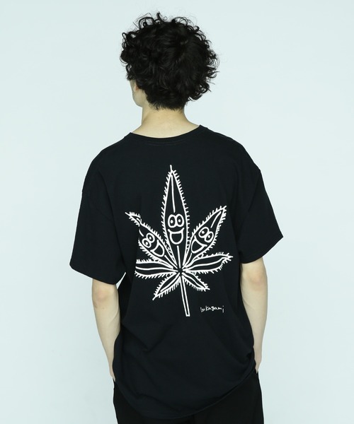 KEN KAGAMI（ケン　カガミ）の「Ken Kagami×MANASTASH/コラボTシャツ/KEN'S TEE HEMP KUN（Tシャツ/カットソー・メンズ・ブラック/ホワイト・L/XL/M）」の6枚目の写真