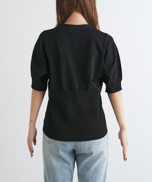 COLONY 2139（コロニートゥーワンスリーナイン）の「エステルヤーンコルセットカーディガン（カーディガン/ボレロ・レディース・アイボリー/ブラック/ライム・FREE）」の12枚目の写真