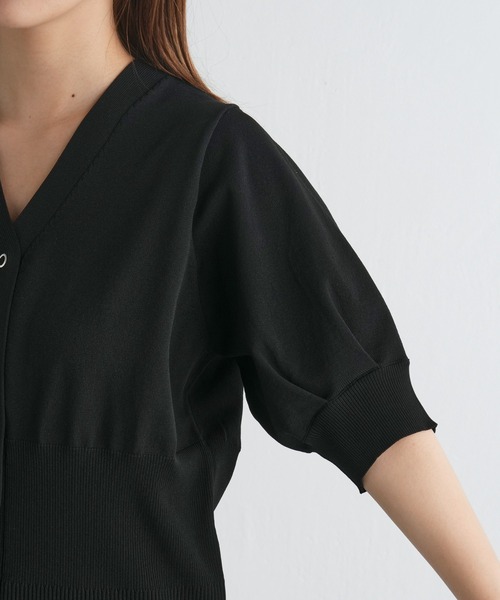 COLONY 2139（コロニートゥーワンスリーナイン）の「エステルヤーンコルセットカーディガン（カーディガン/ボレロ・レディース・アイボリー/ブラック/ライム・FREE）」の14枚目の写真