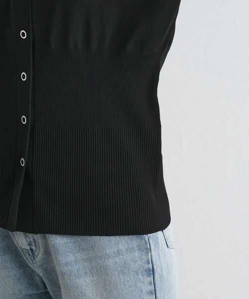 COLONY 2139（コロニートゥーワンスリーナイン）の「エステルヤーンコルセットカーディガン（カーディガン/ボレロ・レディース・アイボリー/ブラック/ライム・FREE）」の15枚目の写真