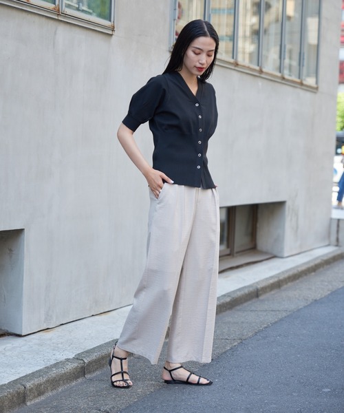 COLONY 2139（コロニートゥーワンスリーナイン）の「エステルヤーンコルセットカーディガン（カーディガン/ボレロ・レディース・アイボリー/ブラック/ライム・FREE）」の7枚目の写真