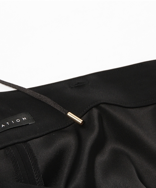 美品✨エストネーション オールインワン サロペット オーバーオール 黒 38 ESTNATION（エストネーション）の「COLUMN / レザー