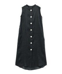 EFFE BEAMS（エッフェビームス）の「M・fil × EFFE BEAMS / 別注 リネン ウエストリボン ドレス（ワンピース）」