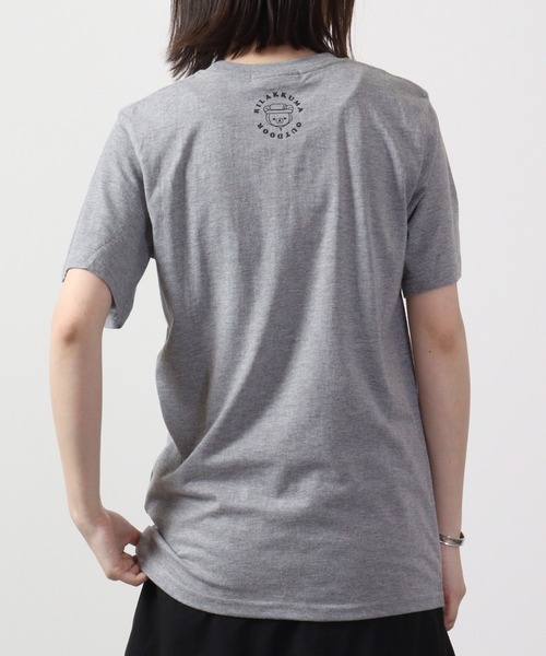 FUNALIVE(ファンアライブ)の「リラックマ アウトドア Tシャツ 半袖(Tシャツ/カットソー・レディース・ネイビー/ホワイト/ブラック/カーキ/ホワイト系その他/杢グレー・M/L/LL)」の22枚目の写真